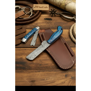 Pocket Forge Cleaver Knife 8.5" by JW SteelCrafts
