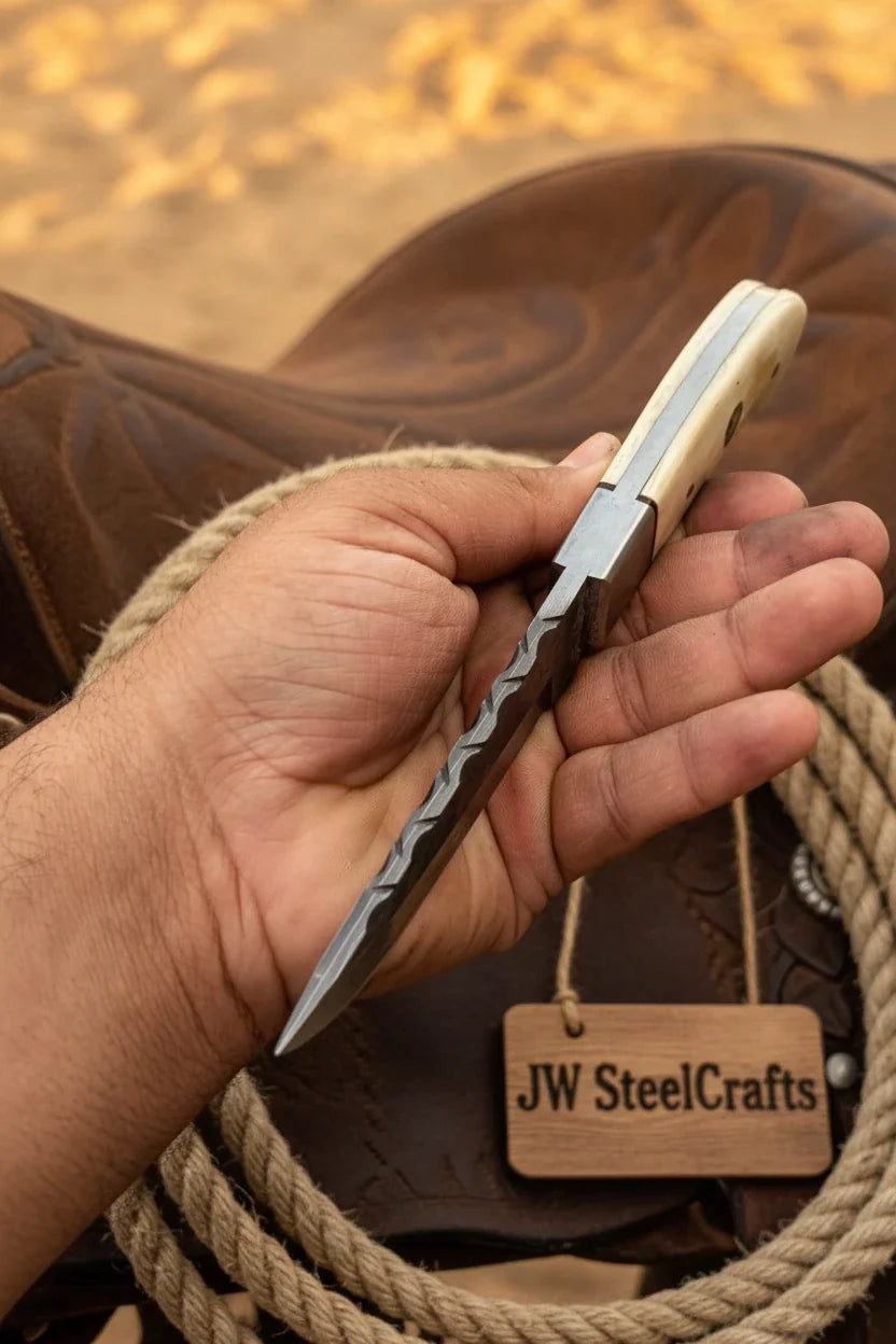 Saddle Rasp Ranch Blade 9" by JW SteelCrafts, product view 2