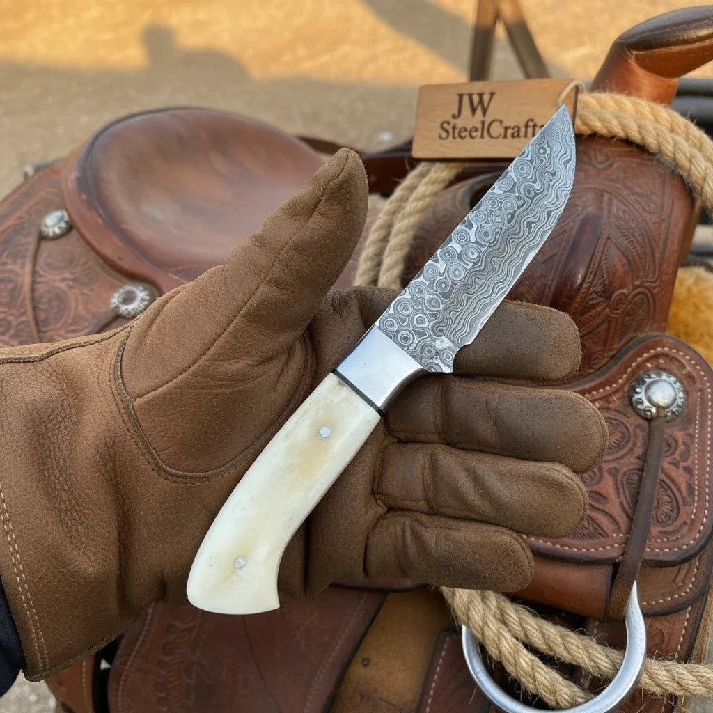 Saddle Rasp Ranch Blade 9" by JW SteelCrafts