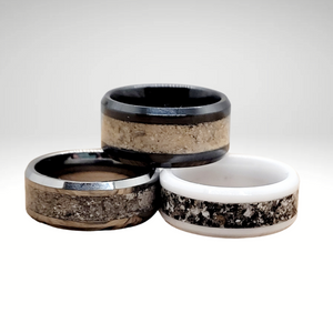 Ashes to Ashes, Dust to Dust by Cotton Street Art Company, handmade ring main product photo