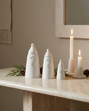 Modern Santa Trio by Believe Candle