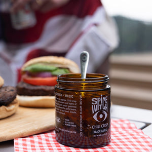 Chili Crisp Black Garlic Flavor- Avocado Oil, Savory Depth, Umami Crunch by Spice Witch, Southern food gift detail photo 4