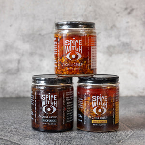 Chili Crisp Box of 3 (Collective) by Spice Witch, Southern food gift main product photo