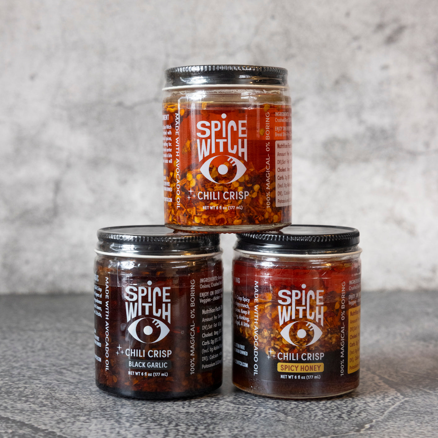 Hot Honey & Chili Crisp Bundle (Collective) by Spice Witch, Southern food gift detail photo 3