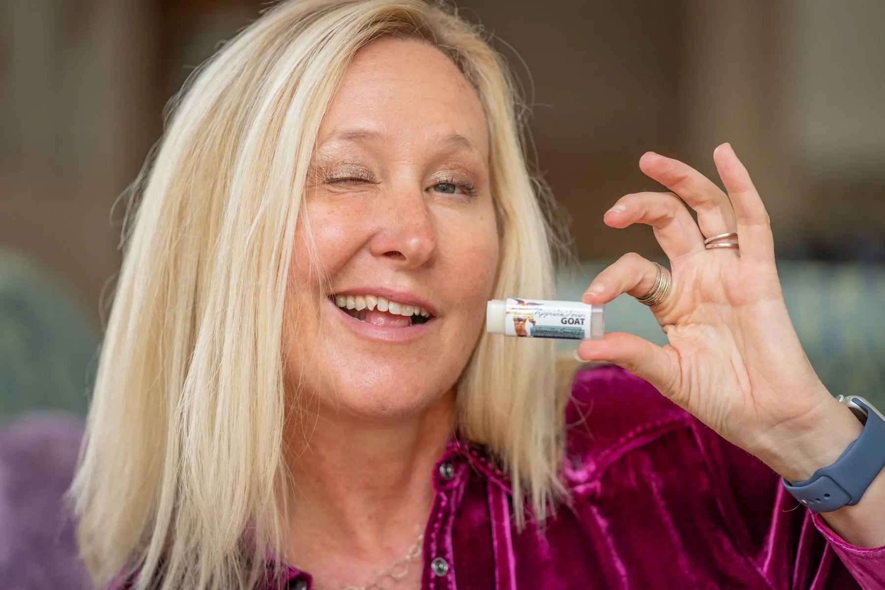 Vanilla Swirl Luxury Lip Butter™ - The Appalachian Goat by Essential Journeys, natural skincare detail photo 8