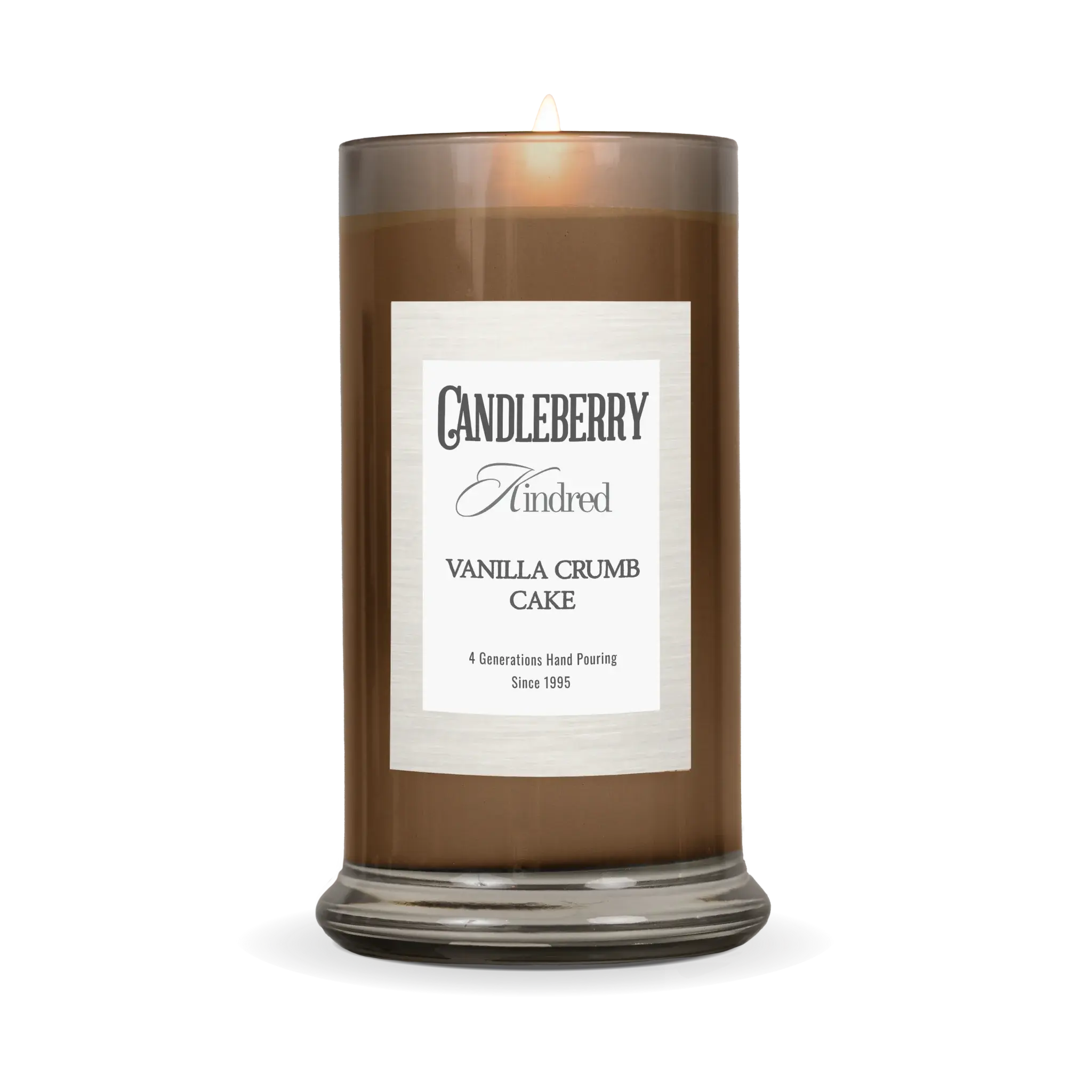 Vanilla Crumb Cake™, Kindred, Large Jar Candle (Collective) by The Candleberry® Candle Company, scented candle detail photo 2