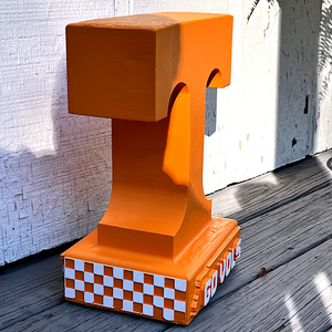Tennessee Volunteers Power T Garden Statue alternate view 3