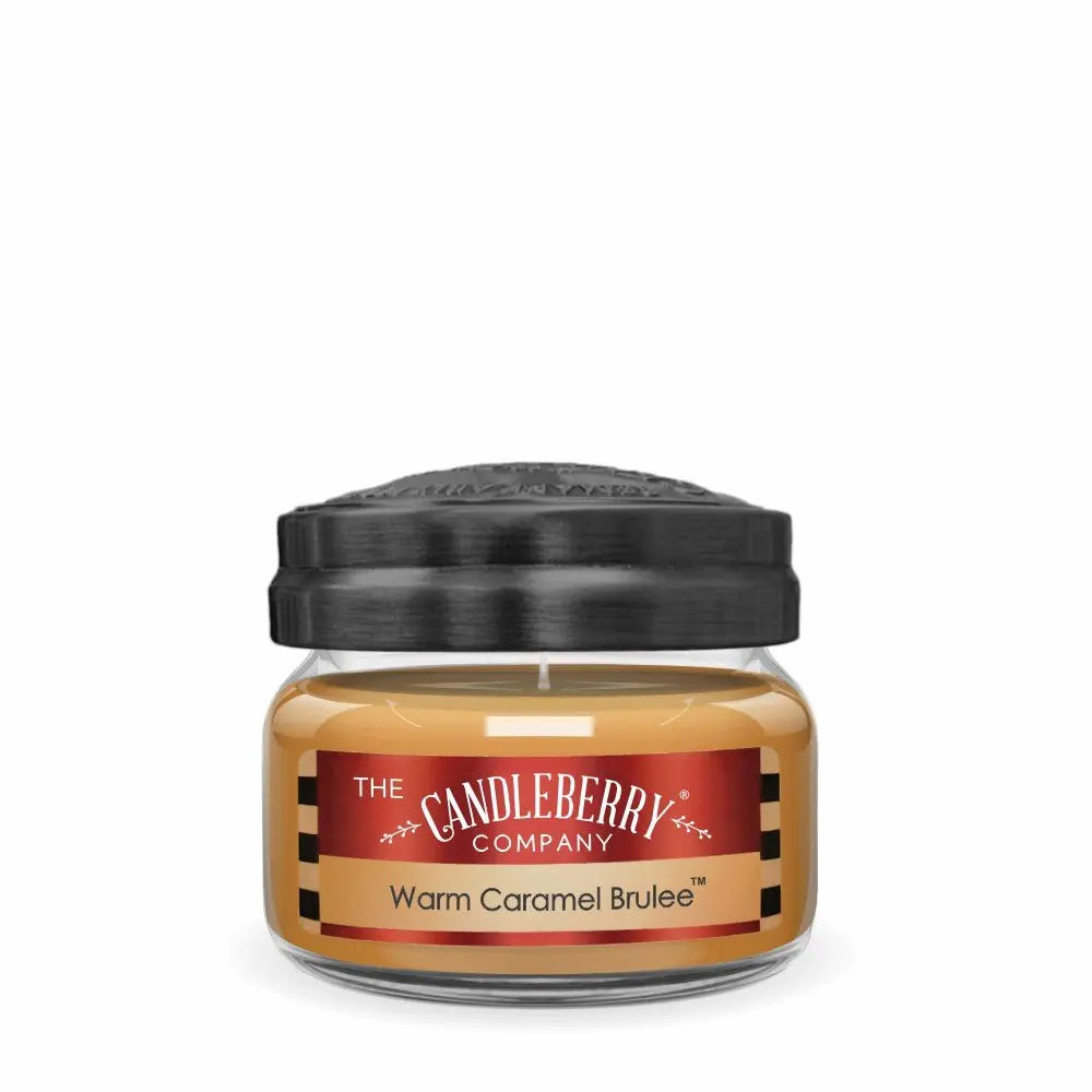 Warm Caramel Brulee™, Small Jar Candle (Collective) by The Candleberry® Candle Company, scented candle main product photo