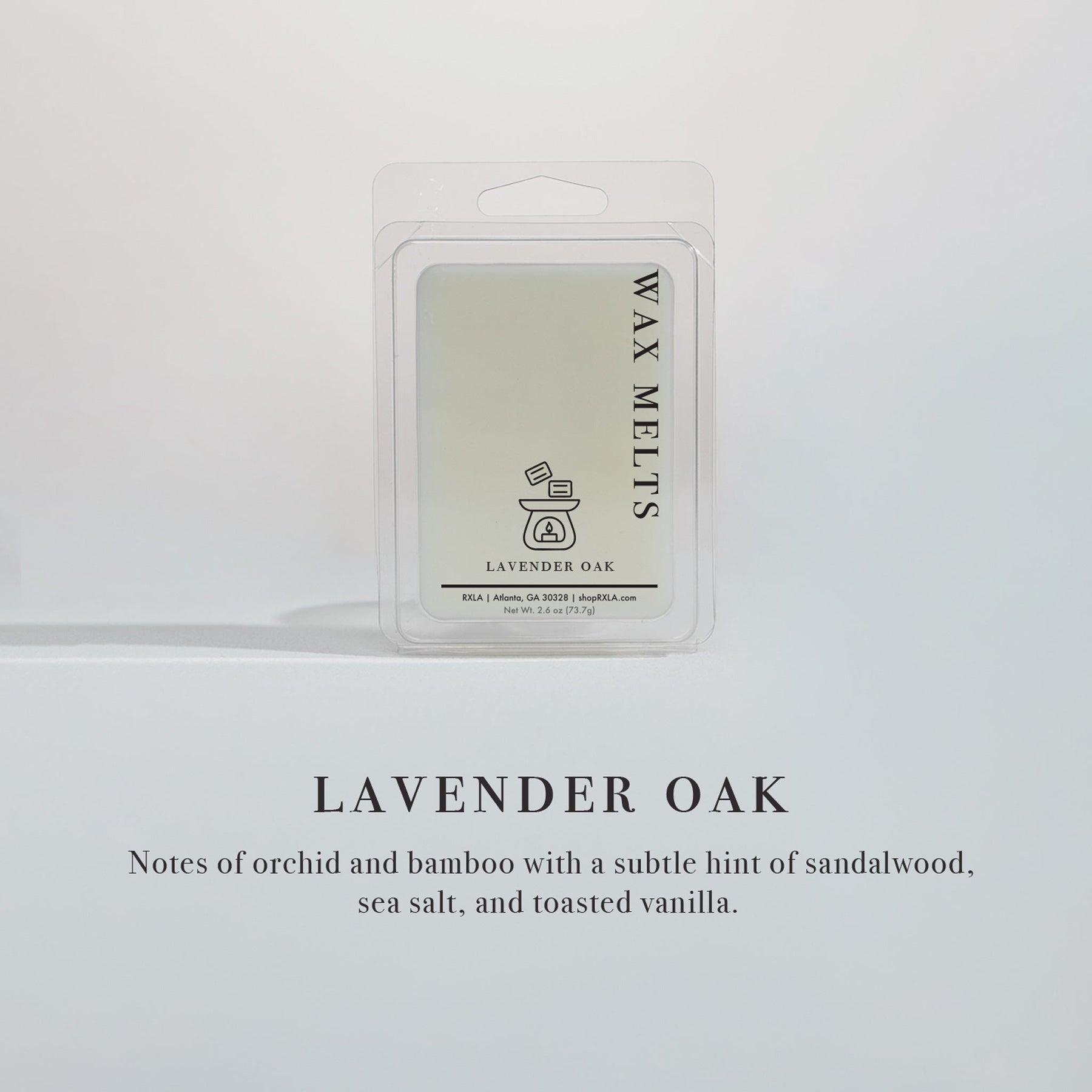 Lavender Oak Soy Wax Melts by RXLA, product photo 2 of 4