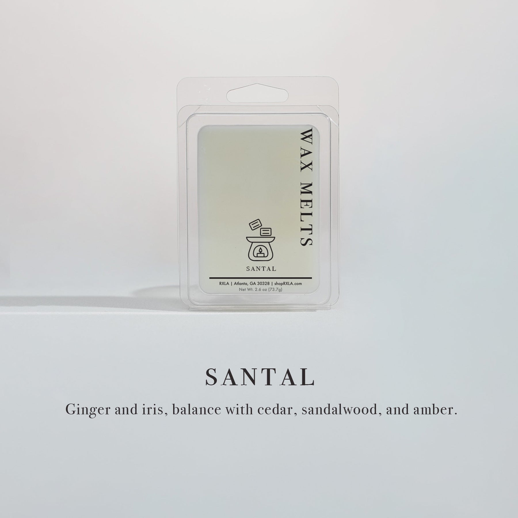 Santal Soy Wax Melts by RXLA, product photo 2 of 4