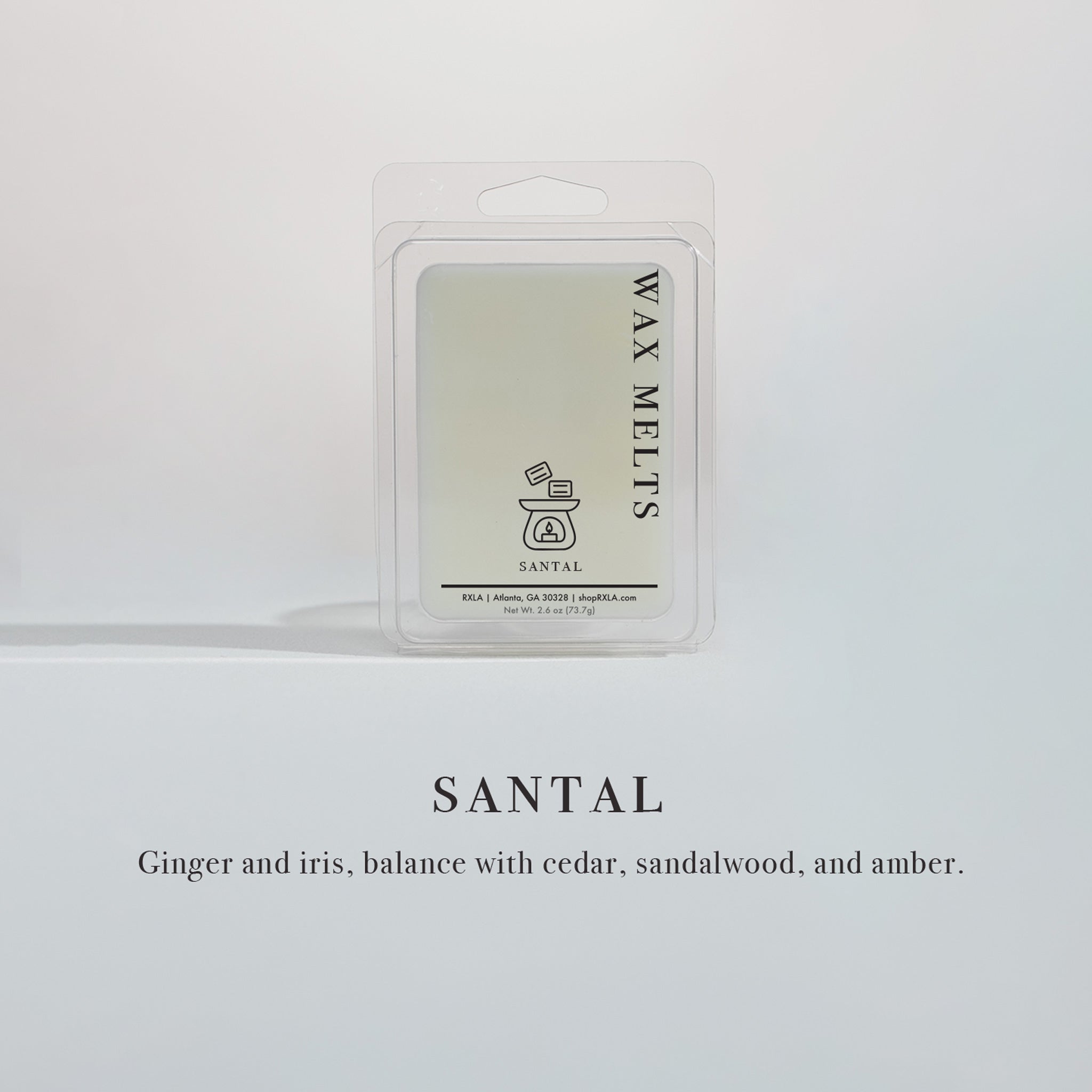 Santal Soy Wax Melts by RXLA, product photo 2 of 4