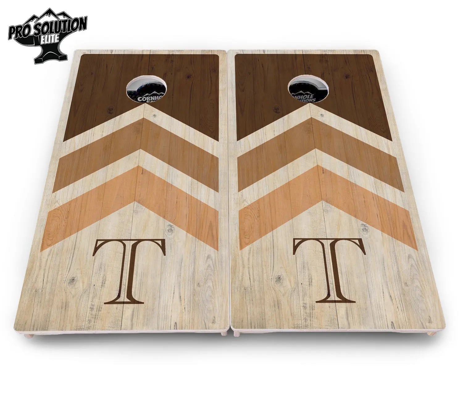 Wedding Arrows Cornhole Boards - Pro Solution Elite Series - Natural by Cornhole Solutions, custom cornhole board detail photo 4