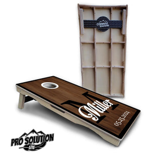 Wedding Name Letter Cornhole Boards - Pro Solution Lite Series by Cornhole Solutions, custom cornhole board detail photo 2