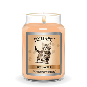 Whiskered Whispers™ - Large Jar Candle (Collective) by The Candleberry® Candle Company, scented candle detail photo 2