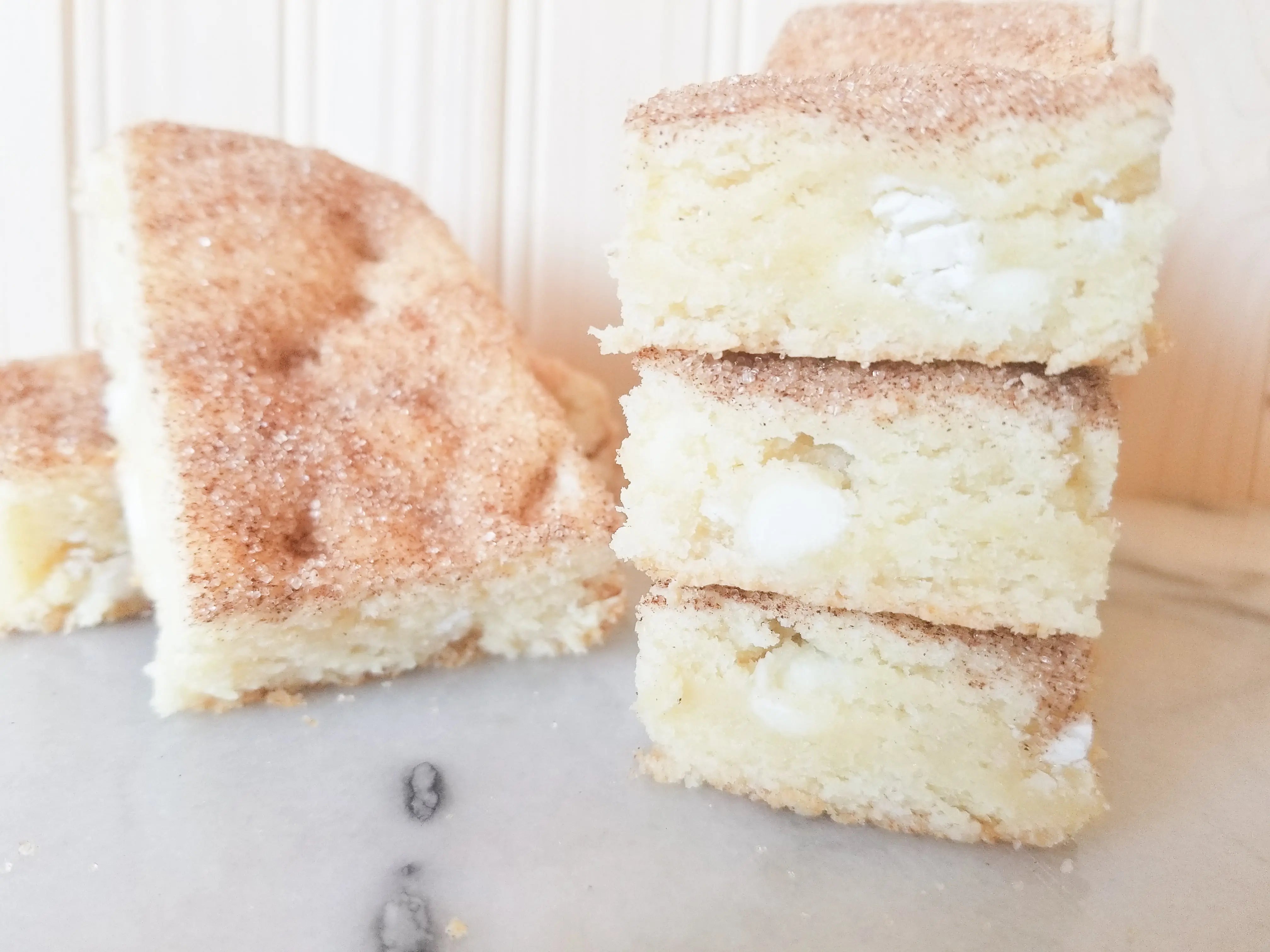 White Chocolate Snickerdoodle Blondies by Let's Get Baked Artisan Desserts, Southern food gift main product photo