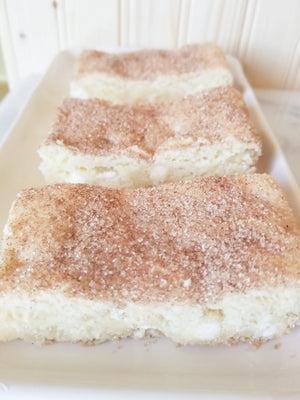 White Chocolate Snickerdoodle Blondies by Let's Get Baked Artisan Desserts, Southern food gift detail photo 2