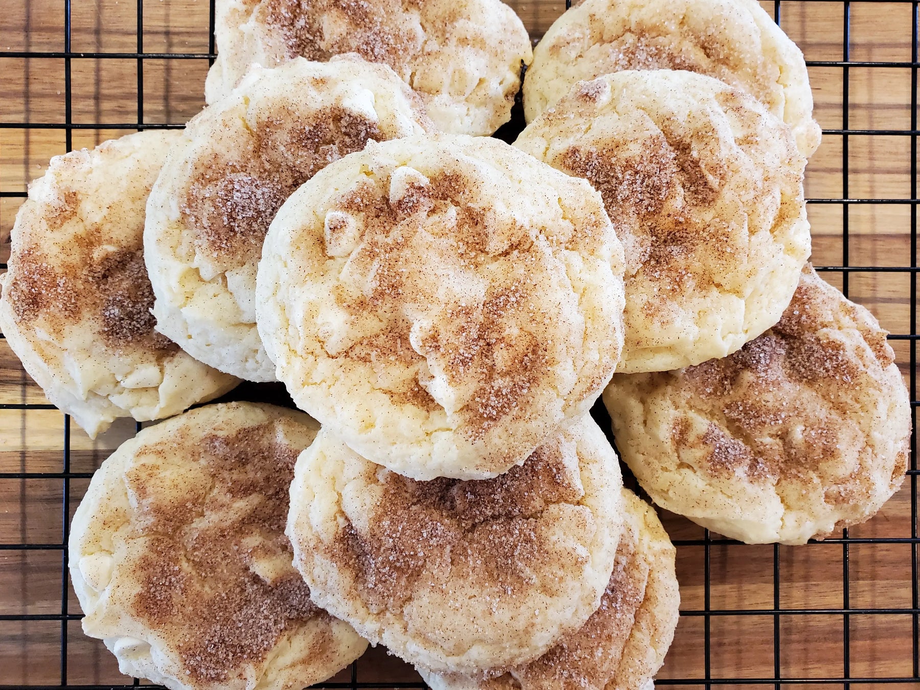 White Chocolate Snickerdoodle Cookie Dozen by Let's Get Baked Artisan Desserts, Southern food gift detail photo 3