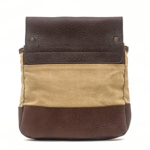White Wing Waxed Canvas Hunting Heritage Bird Bag Set by Mission Mercantile Leather Goods, handmade leather goods detail photo 9