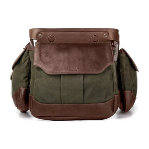 White Wing Waxed Canvas Hunting Heritage Bird Bag Trio by Mission Mercantile Leather Goods, handmade leather goods detail photo 24
