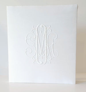 Baby Memory Book - White Silk (w/o Bow) by AP Creations in Tuscaloosa, paper gift detail photo 7