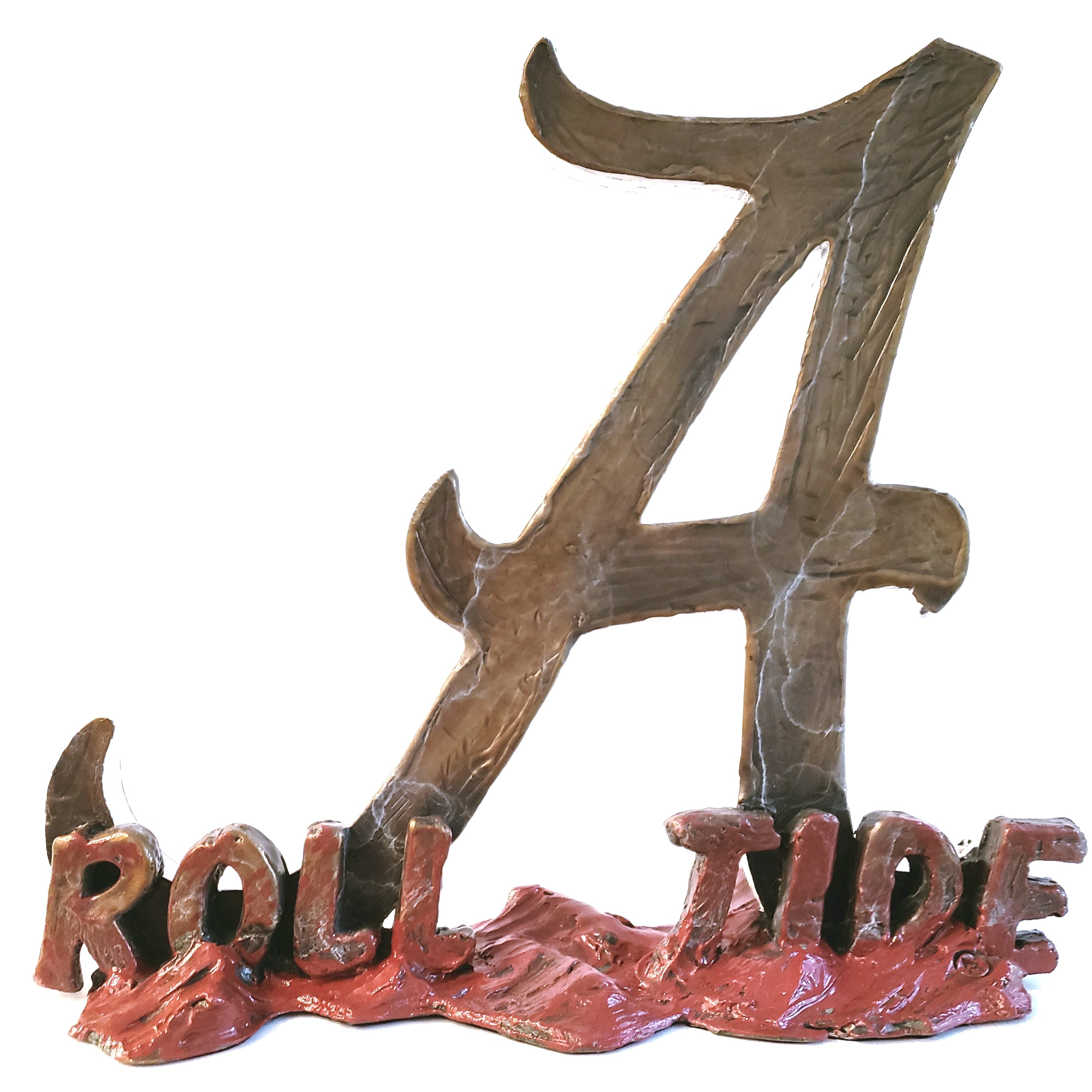 Alabama Crimson Tide Cast Bronze A Sculpture by College Bronze