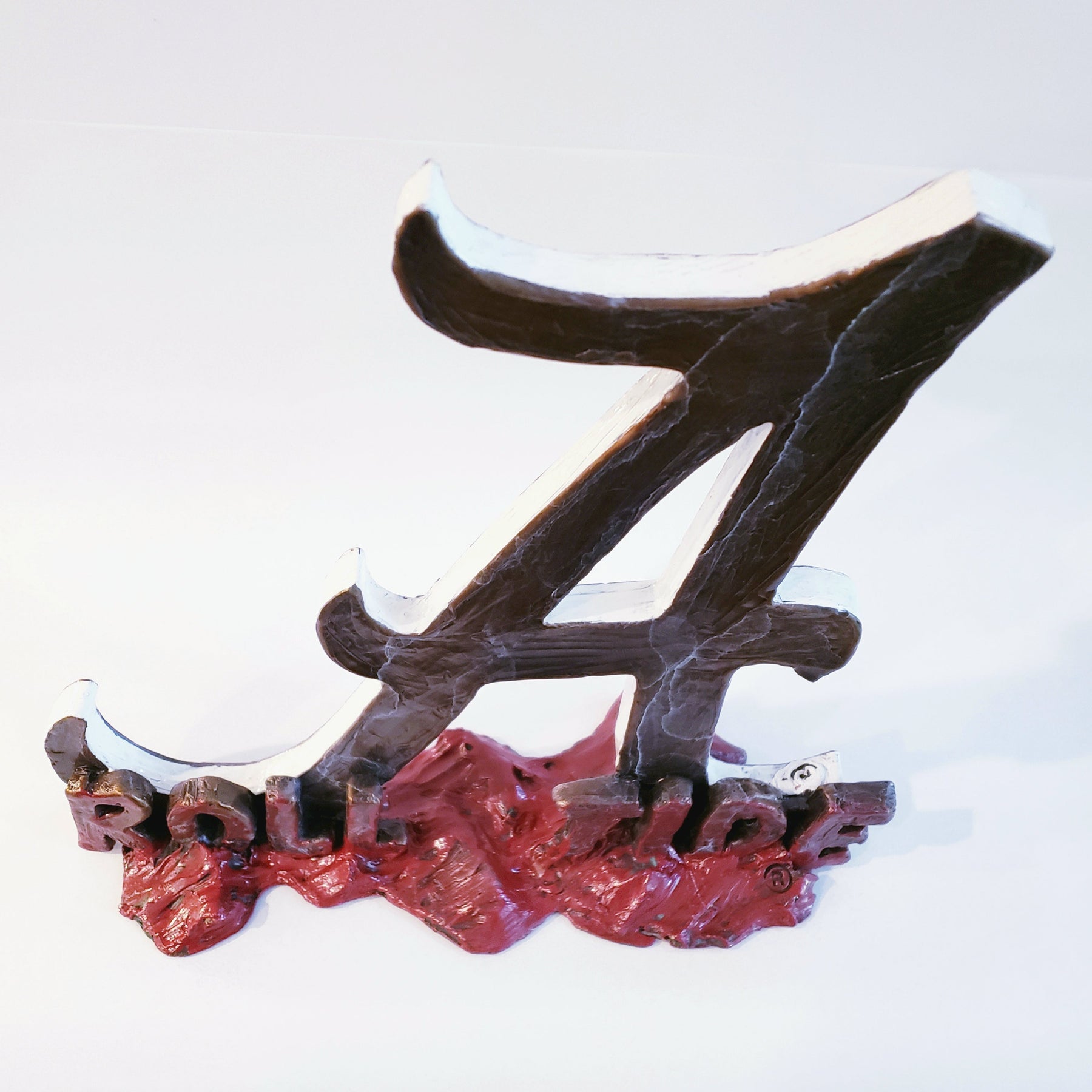 Alabama Crimson Tide Cast Bronze A Sculpture alternate view 3