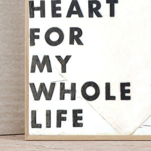 Whole Heart Art Prints by Dennehey Design Co., paper gift detail photo 2