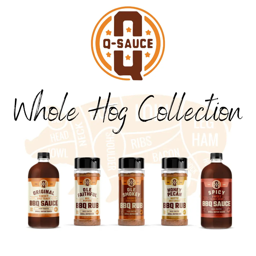 Whole Hog Collection by Q Sauce, Southern food gift main product photo