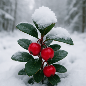 Wintergreen Lip Balm by Dewdrop Mystique LLC, natural skincare detail photo 3