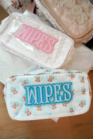 Wipes Pouch - Clear Coat Bag by KenzKustomz, handmade leather goods detail photo 6