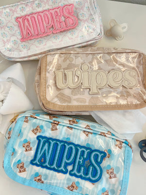 Wipes Pouch - Clear Coat Bag by KenzKustomz, handmade leather goods detail photo 11