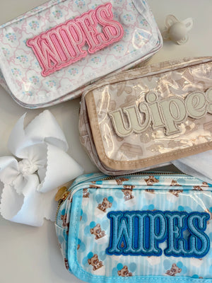 Wipes Pouch - Clear Coat Bag by KenzKustomz, handmade leather goods detail photo 13