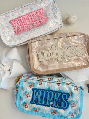 Wipes Pouch - Clear Coat Bag by KenzKustomz, handmade leather goods detail photo 15