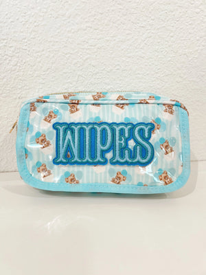 Wipes Pouch - Clear Coat Bag by KenzKustomz, handmade leather goods detail photo 16