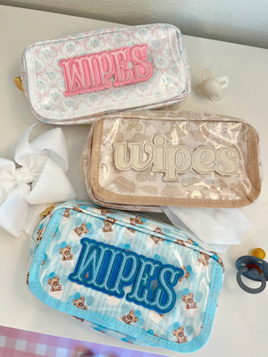 Wipes Pouch - Clear Coat Bag by KenzKustomz, handmade leather goods detail photo 21