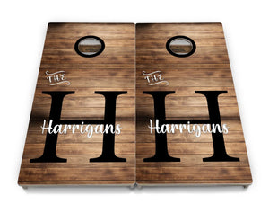 Wood Slat Cornhole Boards - Professional Tournament Series by Cornhole Solutions, custom cornhole board detail photo 4