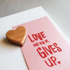 Wooden Heart Magnets by Dennehey Design Co., Southern home decor detail photo 8