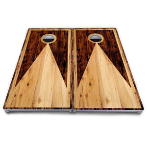 Wooden Triangle Cornhole Boards - All Weather Series by Cornhole Solutions, custom cornhole board detail photo 8
