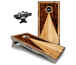 Wooden Triangle Cornhole Boards - Pro Solution Elite Series by Cornhole Solutions, custom cornhole board detail photo 9