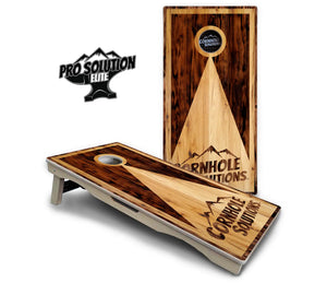 Wooden Triangle Cornhole Boards - Pro Solution Elite Series by Cornhole Solutions, custom cornhole board detail photo 11