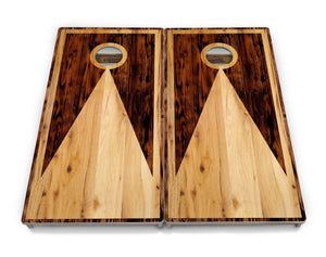 Wooden Triangle Cornhole Boards - Professional Tournament Series by Cornhole Solutions, custom cornhole board detail photo 8