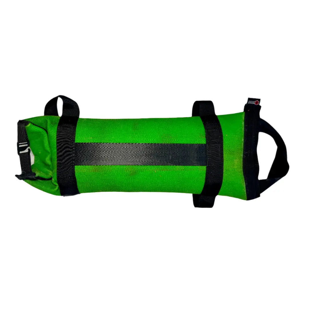 Workout Battle Bag - Spark by Recycled Firefighter, handmade leather goods detail photo 11