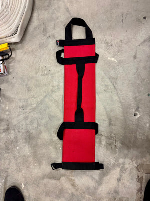 Workout Battle Bag - Spark by Recycled Firefighter, handmade leather goods detail photo 14
