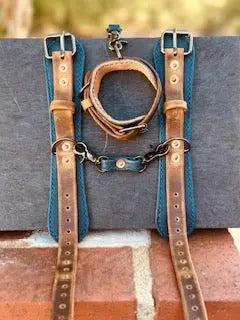 Wrist & Ankle restraints by Kw Leatherworks, handmade leather goods detail photo 3
