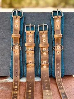 Wrist & Ankle restraints by Kw Leatherworks, handmade leather goods detail photo 4
