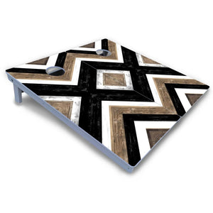 X Pattern Cornhole Boards - All Weather Series by Cornhole Solutions, custom cornhole board detail photo 3