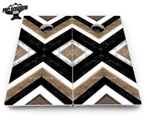 X Pattern Cornhole Boards - Pro Solution Elite Series by Cornhole Solutions, custom cornhole board detail photo 4
