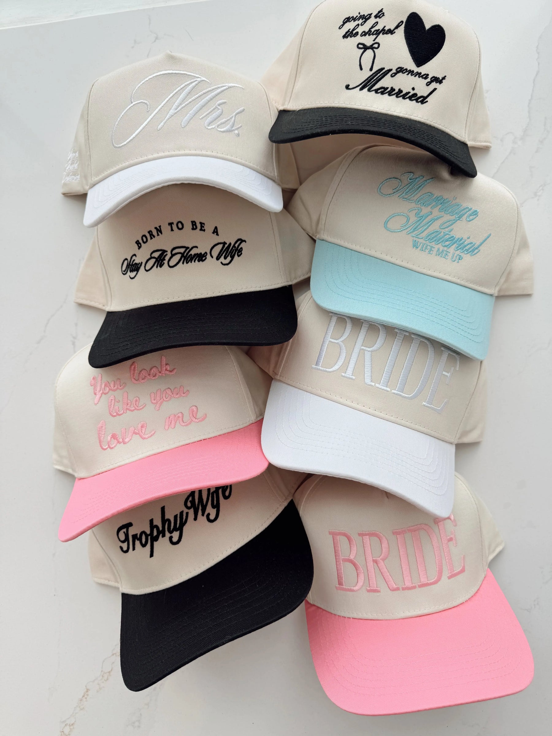 You Look Like You Love Me - Pink Vintage Trucker Hat by KenzKustomz, Southern lifestyle apparel detail photo 5