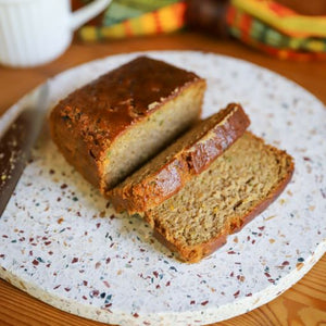Classic Zucchini Bread - Vegan detail view by Two and a Half Irishmen - Traditional Irish Baking