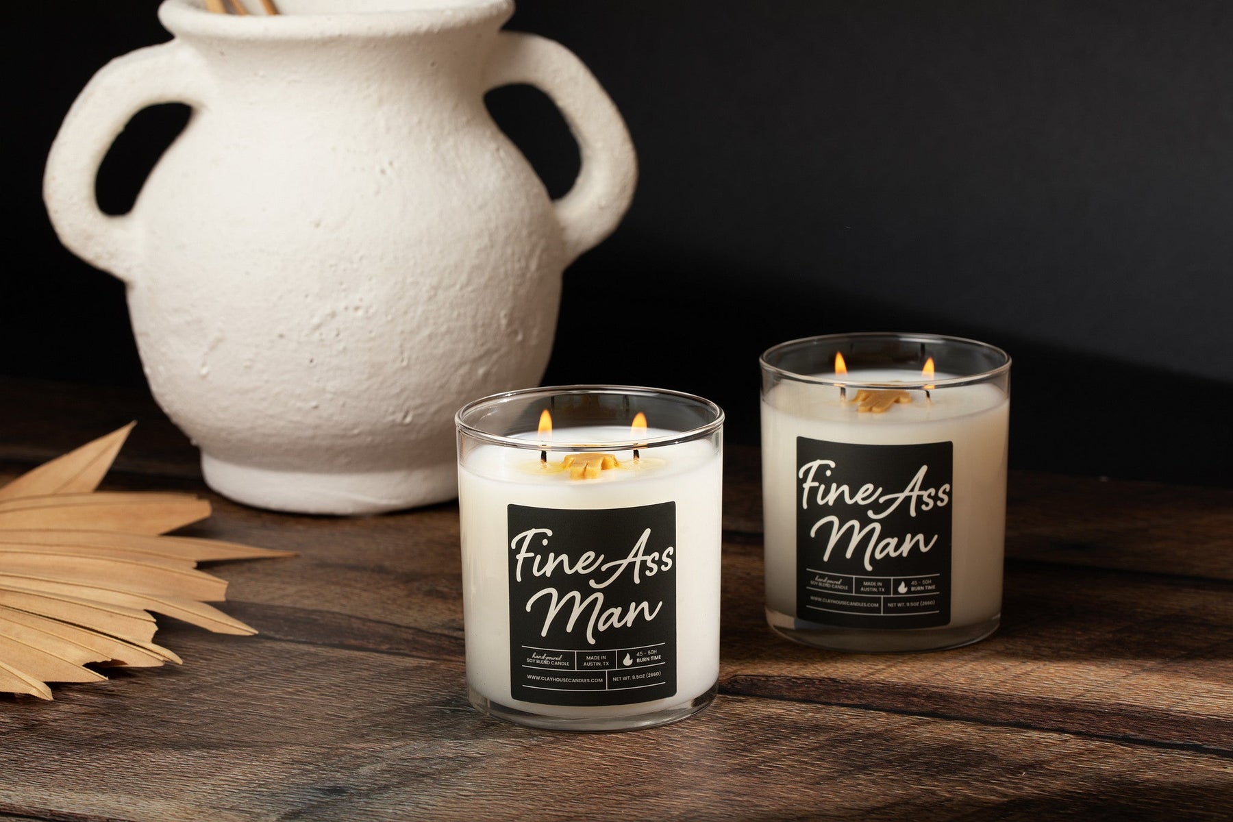 Fine Ass Man Container Candle by Clay House Candles image 4
